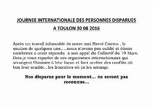 AOBR 2016 08 30 TOULON-JOURNEE INTERNATIONALE DES PERSONNES DISPARUES (1)